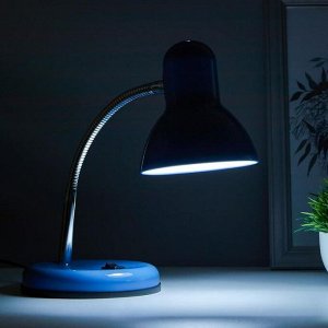 Лампа настольная светодиодная 8Вт LED 750Лм 14xSMD2835 шнур 1,5м синий