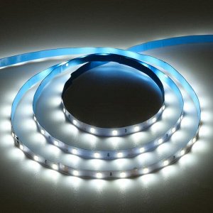 Светодиодная лента Ecola PRO, 12В, SMD3528, 5 м, IP20, 4.8Вт/м, 60 LED/м, 6000К