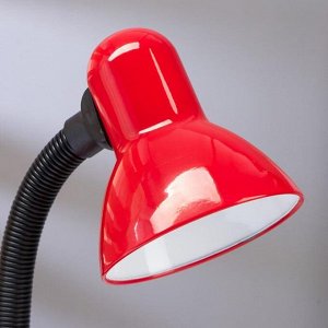 Лампа настольная светодиодная 8Вт LED 750Лм 14xSMD2835 шнур 1,5м красный