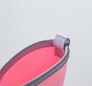 Детские резиновые сапоги, принт "Зайка", цвет розовый