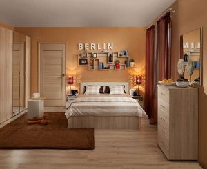 BERLIN 32 (спальня) Кровать с подъемным механизмом (1600)