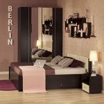Спальня BERLIN (Венге — Дуб Сонома)
