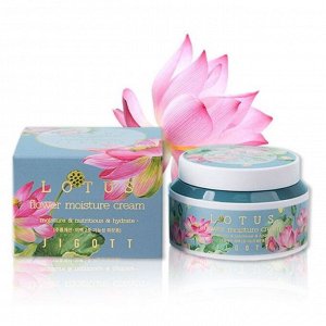 [JIGOTT] Крем для лица ЛОТОС LOTUS Flower Moisture Cream, 100 мл