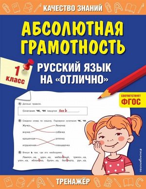 Дорофеева Г.В. Абсолютная грамотность. Русский язык на «отлично». 1 класс