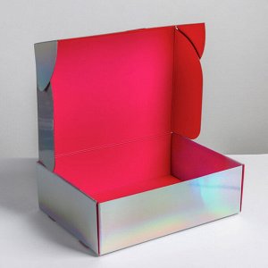 Складная коробка Gift box, 30,5 ? 22 ? 9,5 см