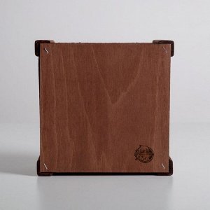 Коробка деревянная подарочная Gift box for you, 20 ? 20 ? 10 см