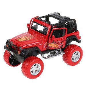 FY80708BG-12D Машина металл свет-звук hot wheels ВНЕДОРОЖНИК, 13 см, дв, подв., инер.,кор. Технопарк в кор.2*32шт