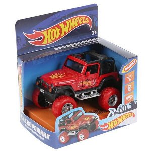 FY80708BG-12D Машина металл свет-звук hot wheels ВНЕДОРОЖНИК, 13 см, дв, подв., инер.,кор. Технопарк в кор.2*32шт