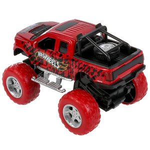 FY6108G-R2 Машина металл свет-звук hot wheels ВНЕДОРОЖНИК, 12 см, дв, подв., инер, кор. Технопарк в кор.2*36шт