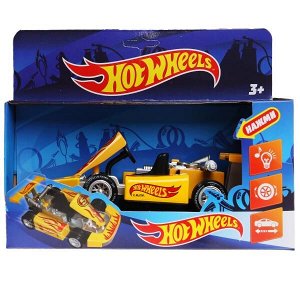 FY866 Машина металл свет-звук hot wheels СПОРТКАР, 15 см, инерц, кор. Технопарк в кор.2*30шт