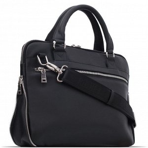 Мужская кожаная сумка Richet 2312LN 815 Черный
