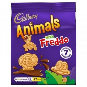 Печенье Cadbury Animals 139,3 гр