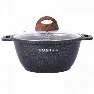 "Granit Ultra" Кастрюля с тефлоновым покрытием 2л, д23см, h1