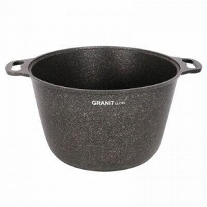 "Granit Ultra" Кастрюля с тефлоновым покрытием 10л, д32см, h