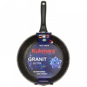 "Granit Ultra" Сковорода с тефлоновым покрытием д24см, h6см.