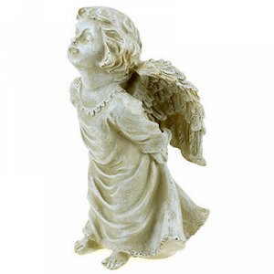 Скульптура-фигура для сада из полистоуна "Ангел стоячий" 14х
