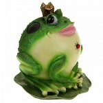 Скульптура-фигура для сада из полистоуна &quot;Лягушка толстая с