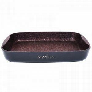"Granit Ultra" Противень с тефлоновым покрытием 33,5х22х5,5с