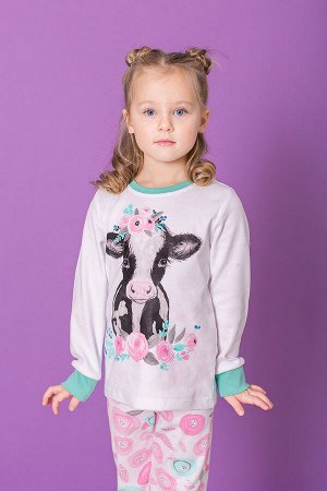 Пижама "Цветочная корова"
