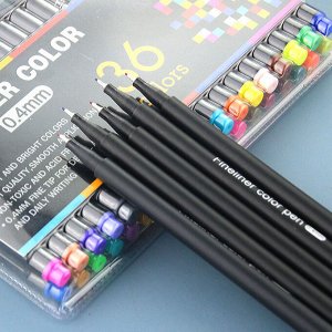 Набор акварельных линеров FINELINER COLOR PEN, 0.4 мм / 24 цвета