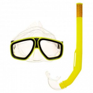 Набор для подводного плавания: маска+трубка, в пакете, цвета микс