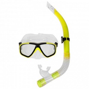 ONLITOP Набор для плавания: маска+трубка, цвета микс