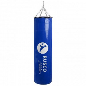 Мешок боксёрский BO*ER, вес 35 кг, 120 см, d35, цвет синий