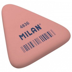 Ластик Milan "4836", треугольный, синтетический каучук, 50*44*7мм