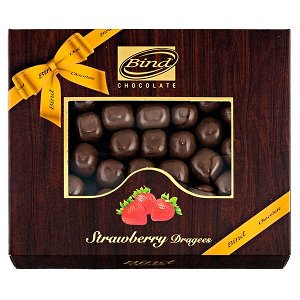 Конфеты BIND CHOCOLATE Strawberry Dragees 100 г 1 уп.х 12 шт.