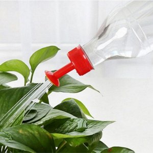 Крышка-лейка на бутылку пластиковая для полива цветов