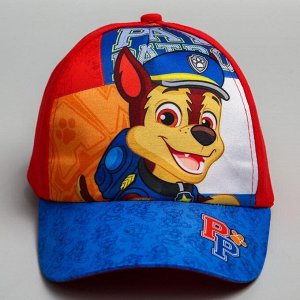 Paw Patrol Кепка детская, размер 52-56, Щенячий патруль