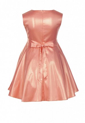 Искра нарядное платье персиковый