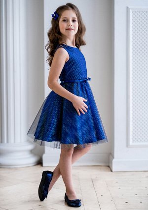 Силестия нарядное платье синий