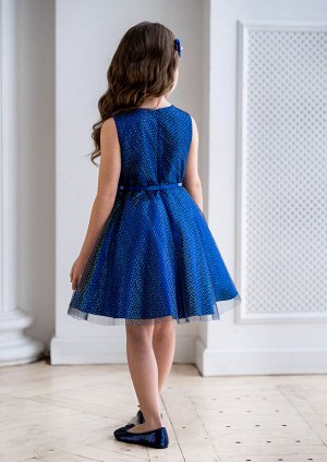 Силестия нарядное платье синий