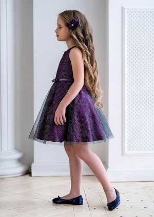 Силестия нарядное платье фиолетовый