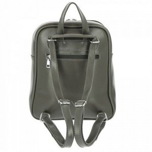 Женская кожаная сумка-рюкзак 8238 GREY