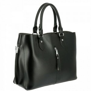 Женская кожаная сумка 649-2 BLACK