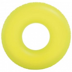 Круг для плавания «Неон», d=91см, от 9 лет, цвета МИКС, 59262NP INTEX