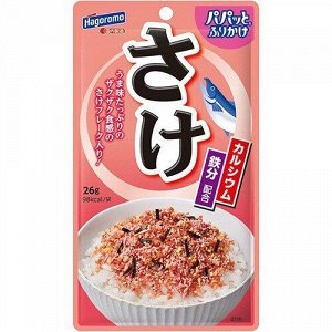 Присыпка к рису Hagoromo "Фурикакэ" с лососем 26г пакет. Япония