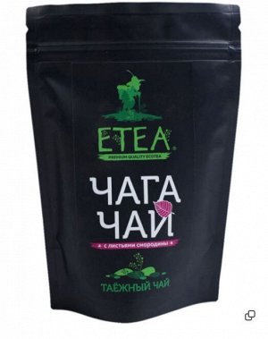 Чайный напиток "Чага Чай" с листьями смородины, 100 г Экочай