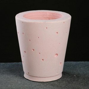 Кашпо «Стиль»,розовое, 8 х 9,5 см 5359685