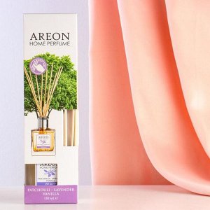 Ароматический диффузор для дома Areon Sticks, 150 мл, лаванда и пачули