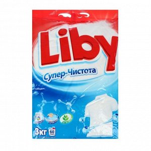 Стиральный порошок Liby, супер-чистота, 3 кг