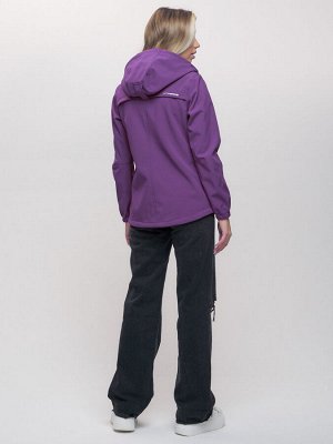 Ветровка MTFORCE женская фиолетового цвета 20014-1F