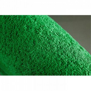 Простынь махровая 155х200 зеленый