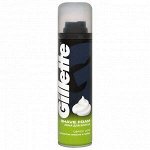 GILLETTE Пена для бритья Lemon Lime (с ароматом лимона и лайма) 200мл 🌀