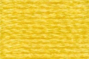 Нитки для вышивания "Gamma" мулине 100% вискоза 12 x 8 м яр-желтый