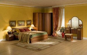 Милана (спальня) Кровать 2 (1400)