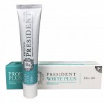 Зубная паста PRESIDENT PROFI PLUS White Plus (200 RDA) 30 мл