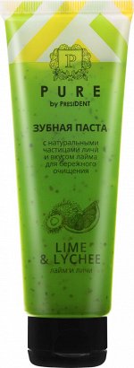 Зубная паста PURE by PRESIDENT Маракуйя 100 г